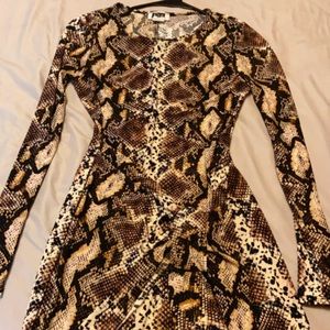Snakeskin Dress